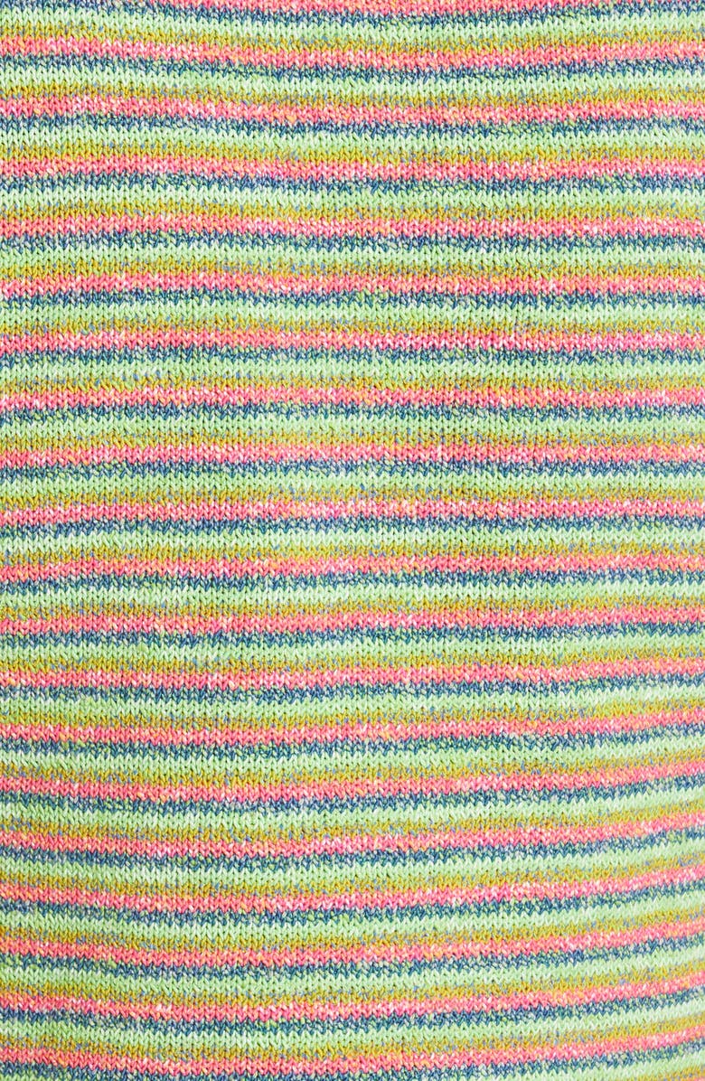 YanYan Romy Microstripe Button-Up Sweater Vest, Alternate, color,