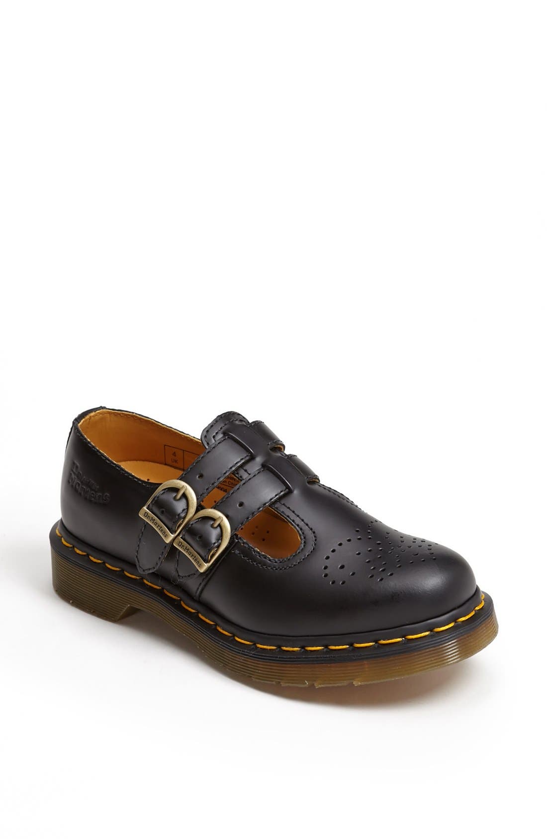 Dr. Martens 8065 Mary Jane, Main, color, Black Smooth