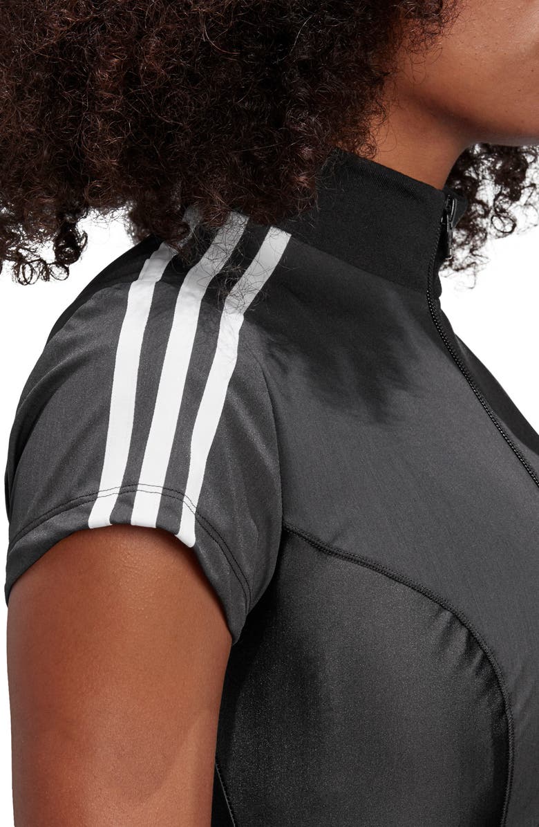 adidas Originals Paolina Russo Full Zip Crop Top, Alternate, color,