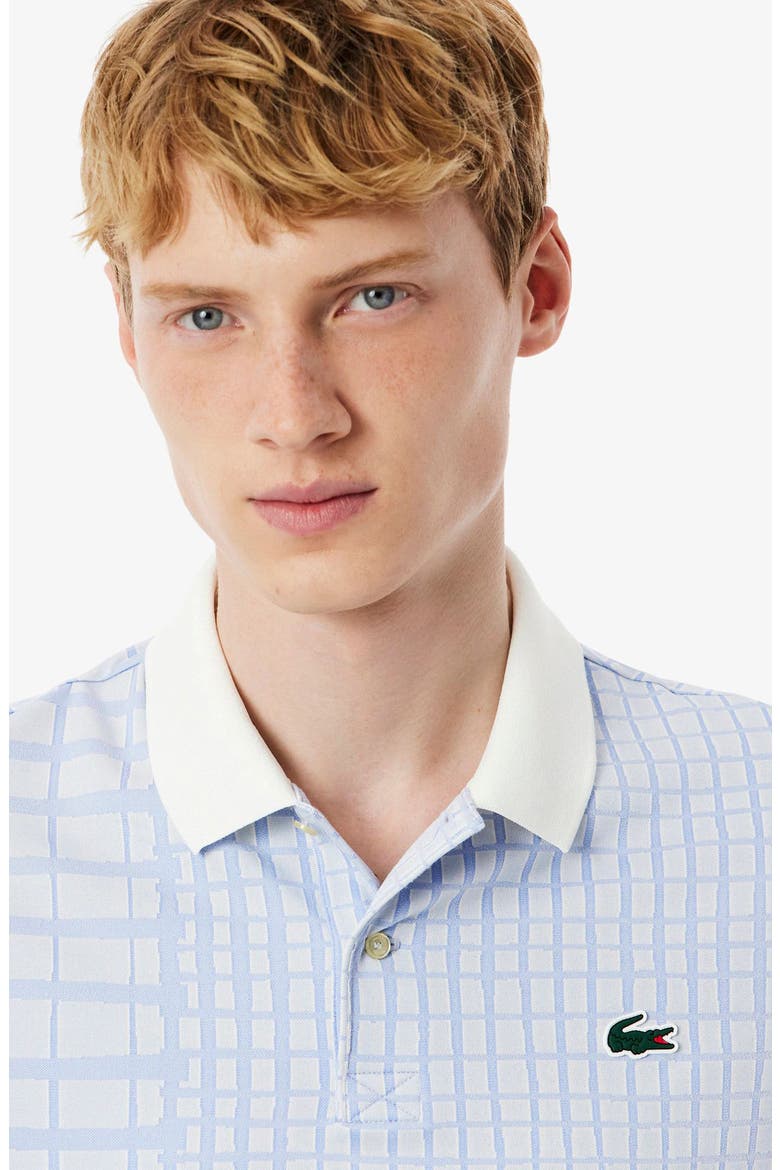 Tennis Performance Slim Fit Polo, Alternate, color, LAPLAND/ DELPHINIUM