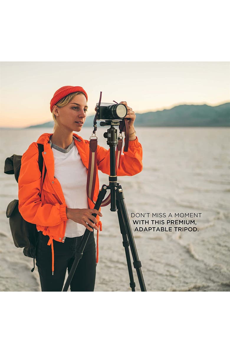 Kodak PhotoGear 63-inch Camera Tripod & Monopod, Alternate, color, Black