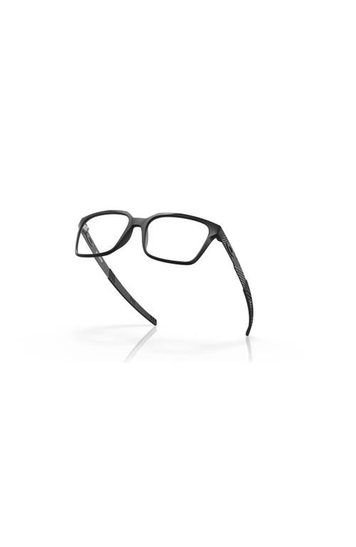 Oakley 53mm Rectangle Optical Glasses In Black