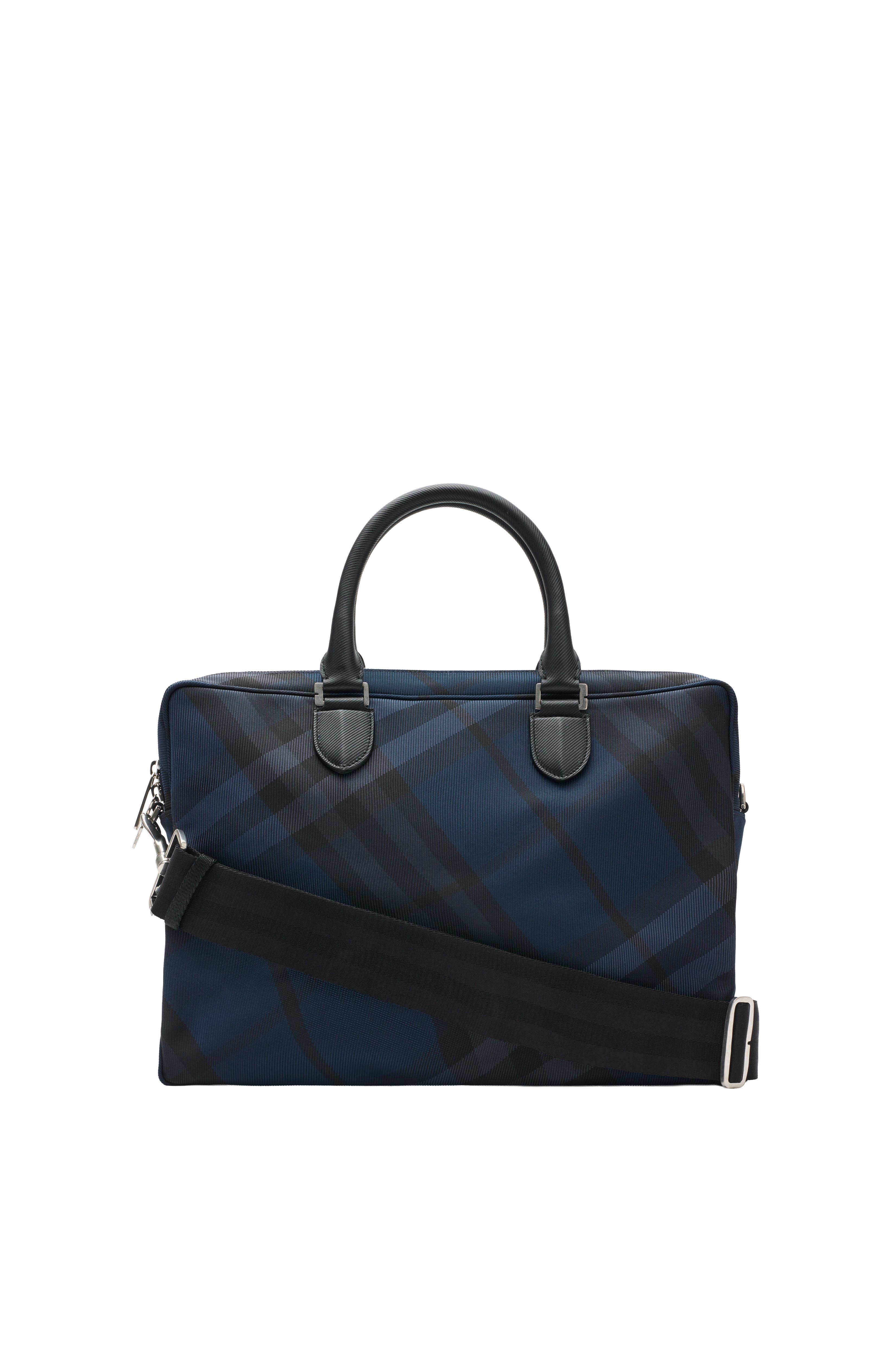 Burberry Grid Briefcase, Alternate, color, 