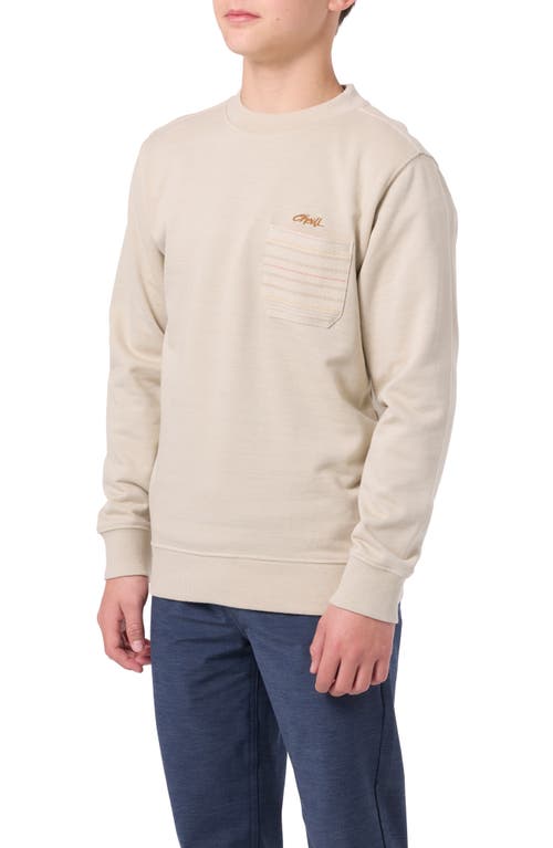 O'neill Kids' Bavaro Pocket Sweatshirt In Neutral