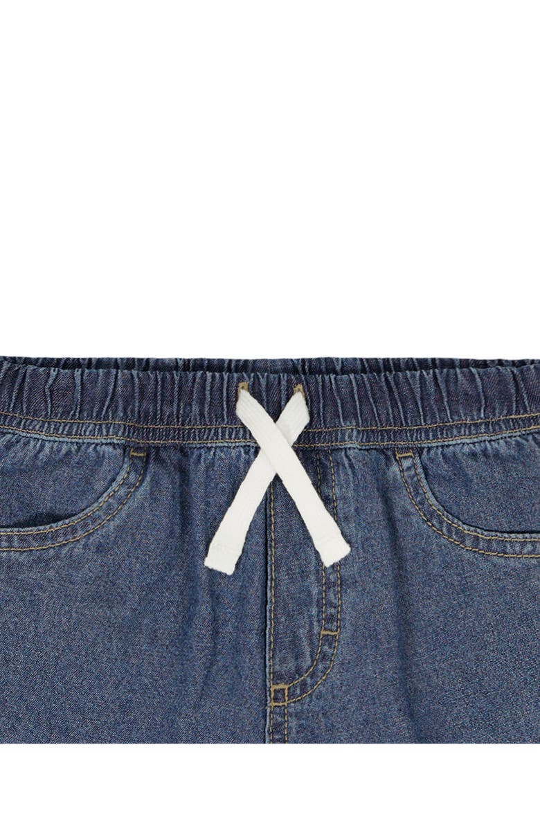 Calvin Klein Kids' Logo T-Shirt & Denim Shorts Set, Alternate, color, Grey Multi