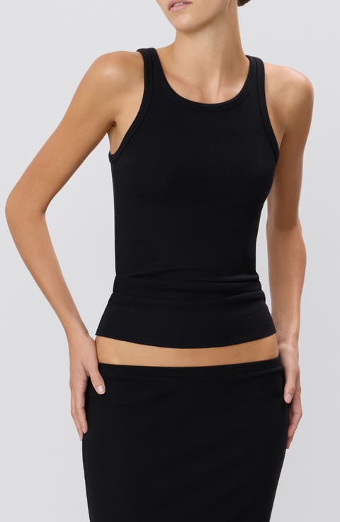 High Neck Fitted Tank