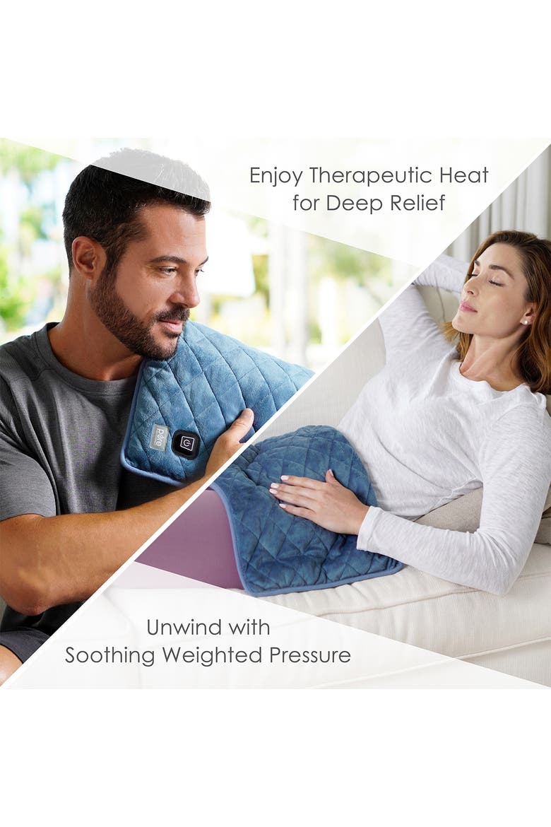 Weighted Warmth Lap Pad, Alternate, color, NAVY
