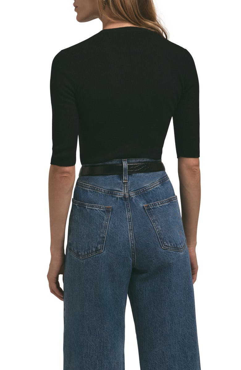 Favorite Daughter The Amelia Elbow Sleeve Wool Sweater, Alternate, color,