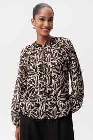 Exquise Bernadina Long Sleeve Blouse