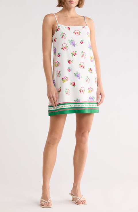 Cami Linen Blend Minidress