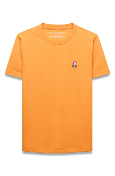 Kids' Classic Logo Embroidered Crewneck T-Shirt