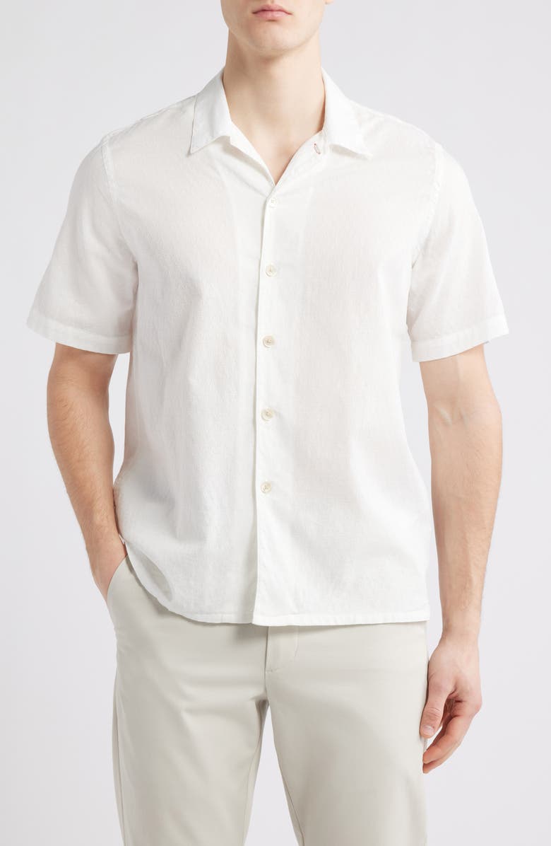 Paul Smith Regular Fit Cotton Button-Up Shirt, Main, color, 
