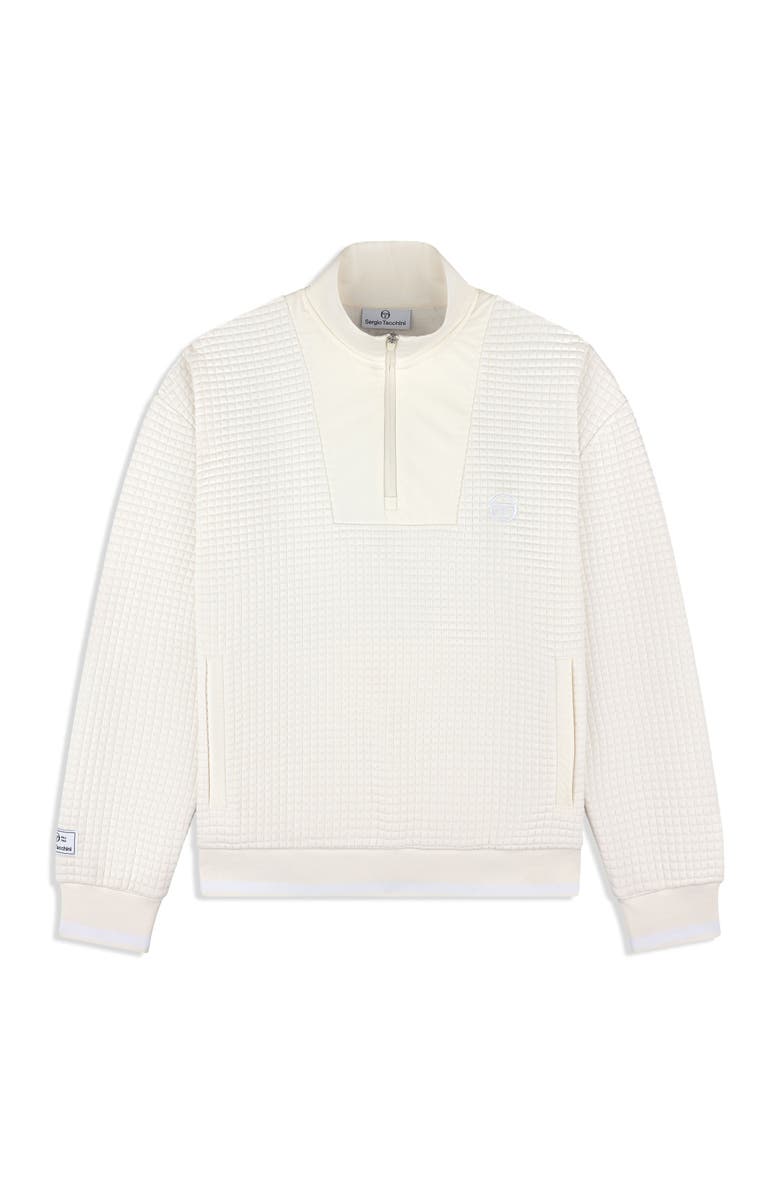 Sergio Tacchini Netto Quarter Zip, Alternate, color, Gardenia