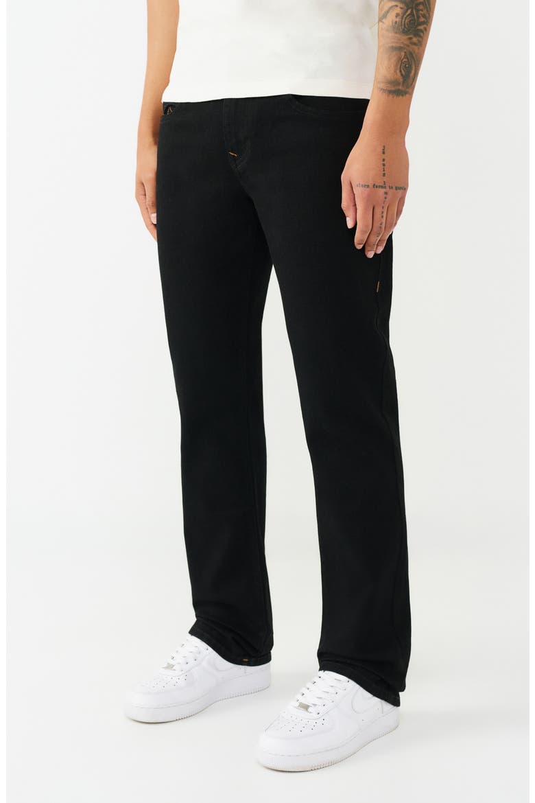 Ricky Straight Leg Jeans, Alternate, color, RINSE BLACK