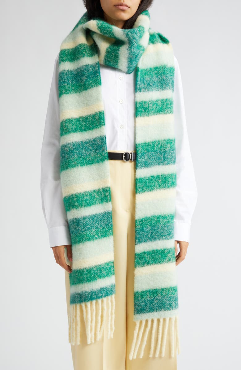 Cult Gaia Niko Wool Blend Scarf, Alternate, color,