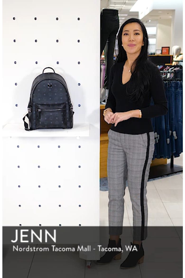 Medium Stark Side Stud Coated Canvas Backpack video