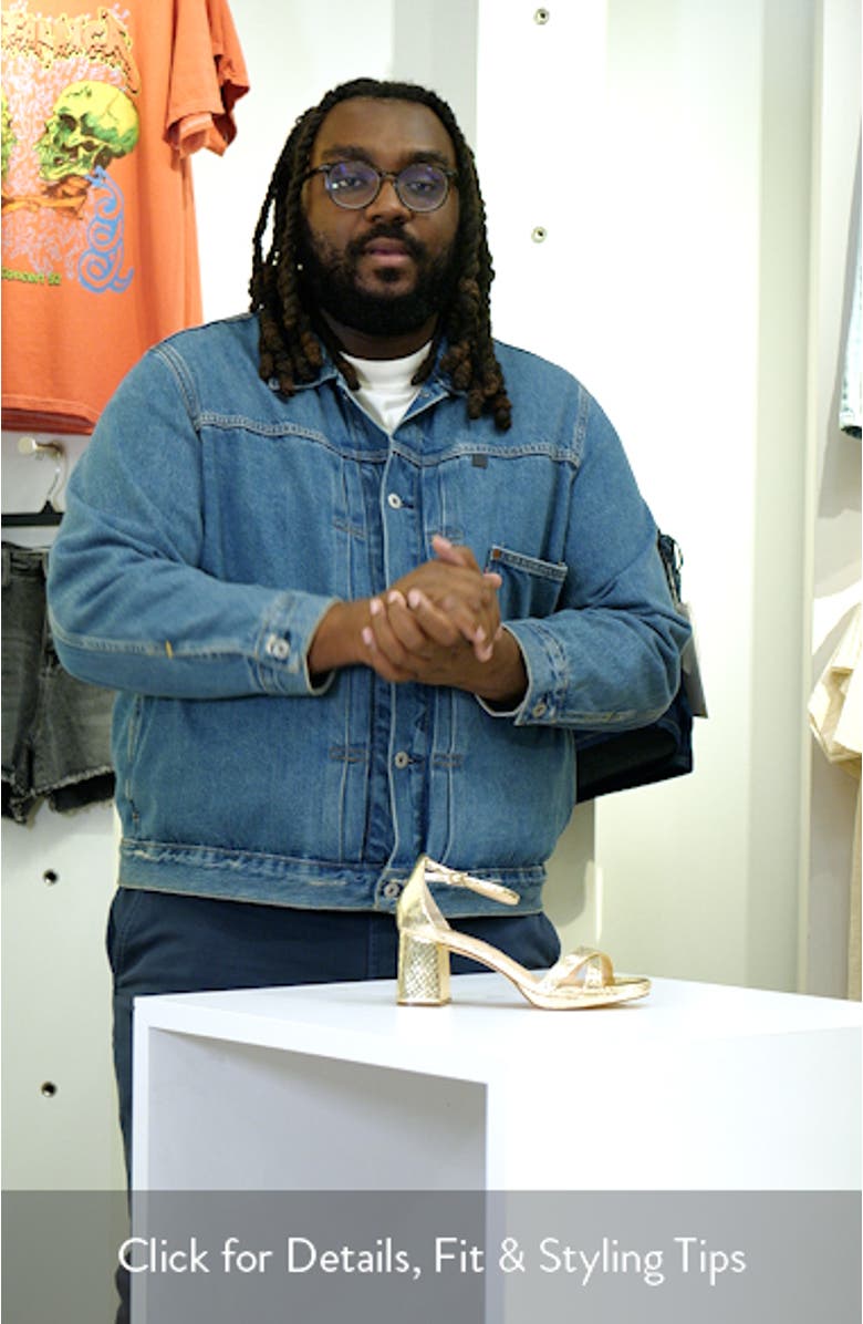 Beau Ankle Strap Sandal, sales video thumbnail