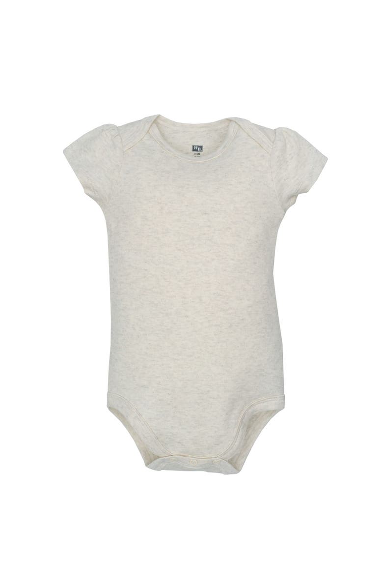 Hudson Baby 5Pk of Gentle Cotton One-Pieces, Alternate, color, Eucalyptus