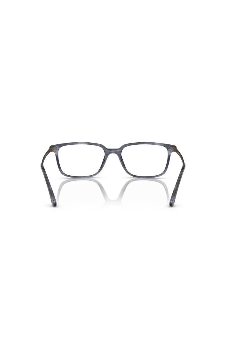 Giorgio Armani 55mm Rectangle optical glasses, Alternate, color, Blue