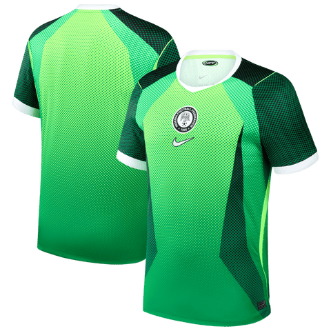 Men's Nike  Green Nigeria National Team 2026 Home Stadium Replica Jersey