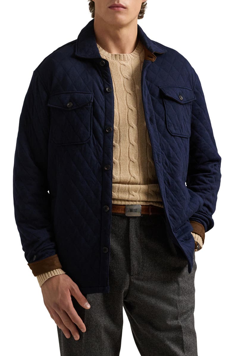 Polo Ralph Lauren Cotton Quilted Jacket, Main, color,