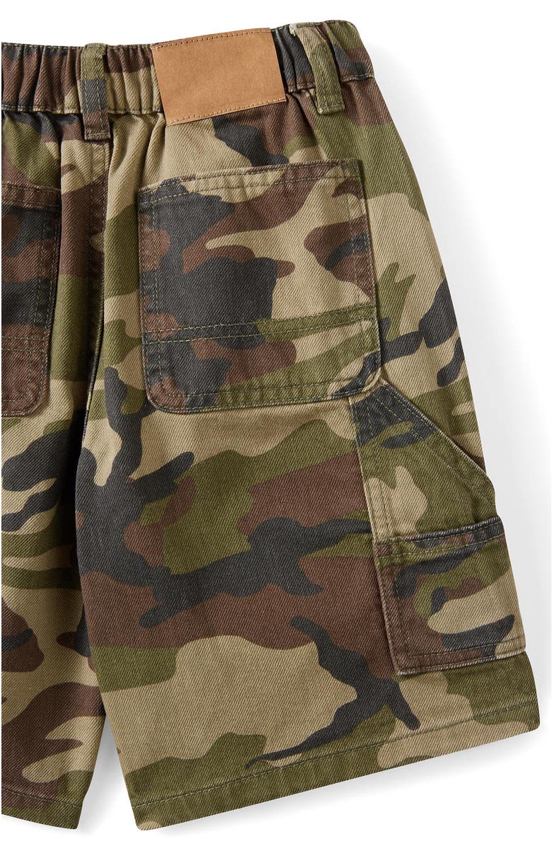 Cotton On Kids Kid's Skater Carpenter Short, Alternate, color, Camo Carpenter