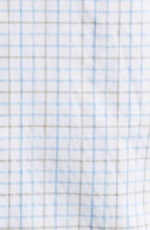 Johnnie-o Paddock Plaid Button-down Shirt In Maliblu
