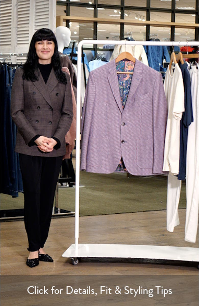 Roma Jersey Jacquard Sport Coat, sales video thumbnail