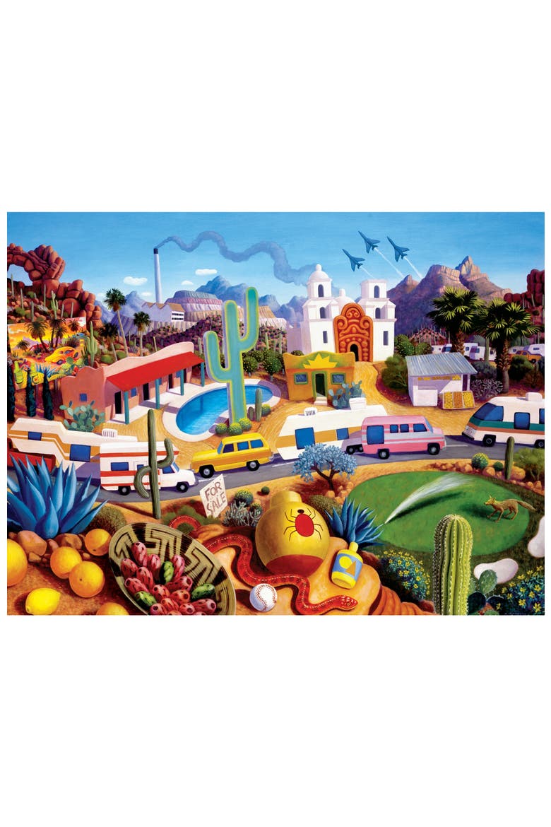 Land of AZ 500 Piece Jigsaw Puzzle, Alternate, color, Multicolor