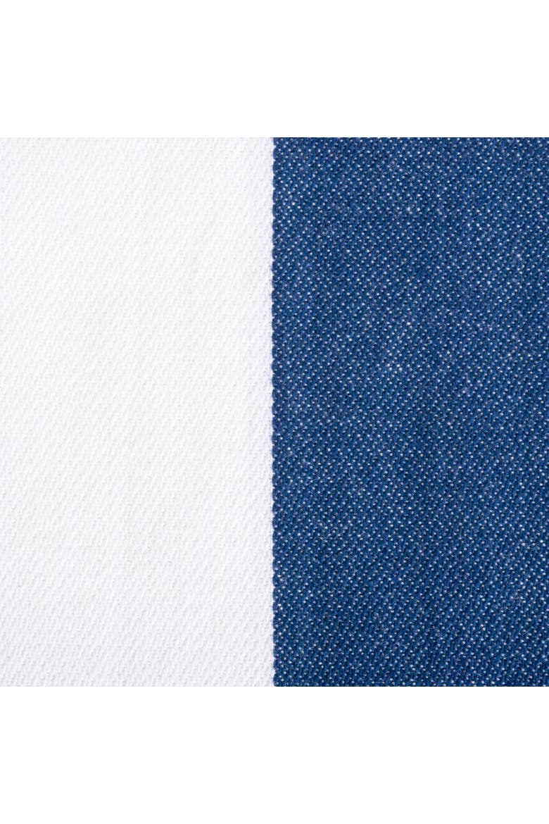 Dobby Stripe Table Runner 18x72", Alternate, color, Navy/White