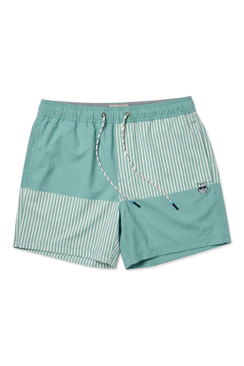 Tristan Party Starter 5-Inch Swim Trunks, Main, color, TEAL