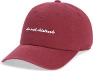 American Needle Do Not Disturb Embroidered Baseball Cap