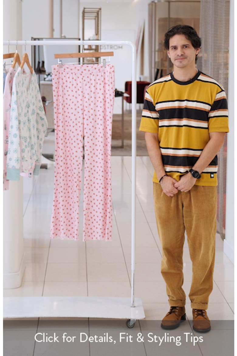 Crazy for the Holidays Brushed Pointelle Pajama Pants video