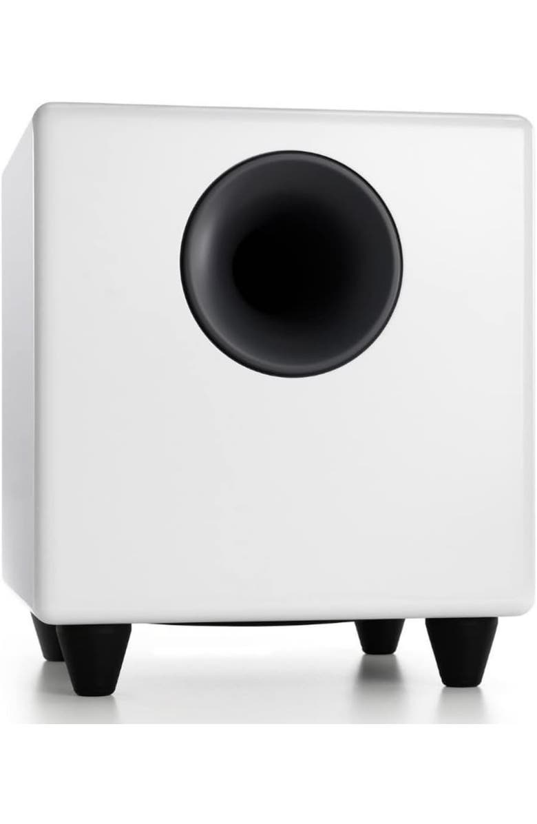 Audioengine S8 250 Watt 8in Powered Subwoofer, Main, color, White