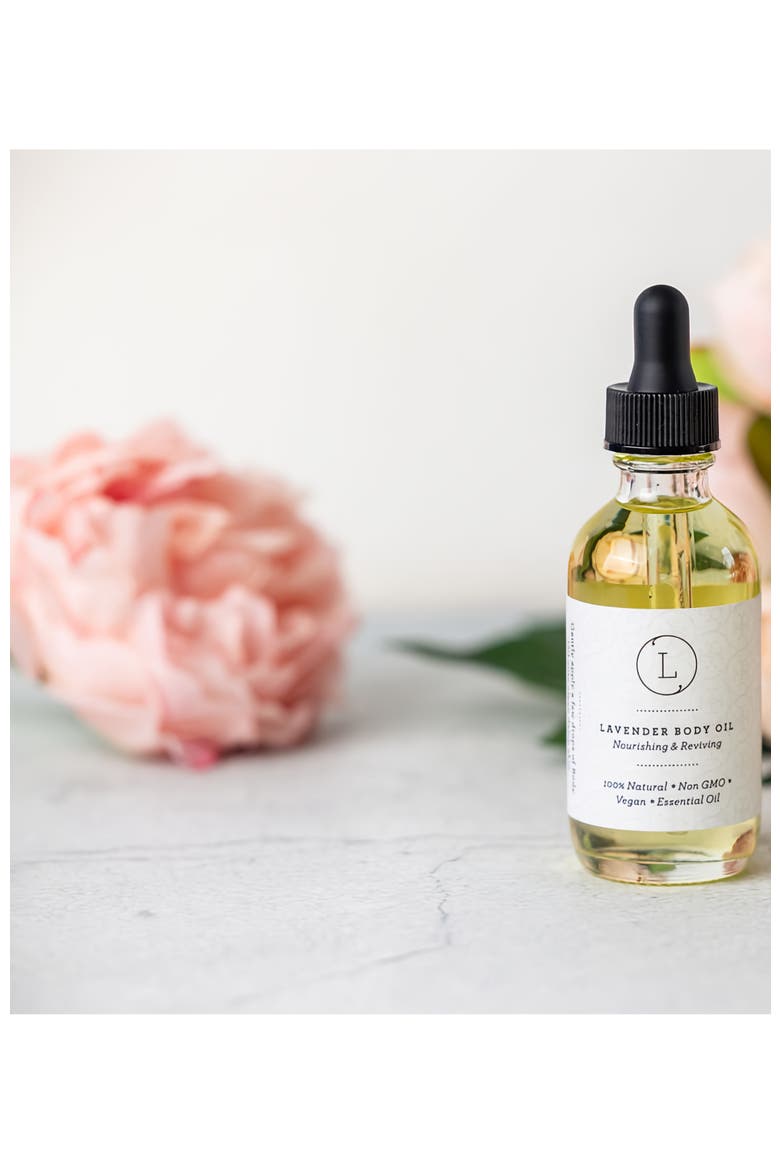 CBD Lavender Body Oil, Natural Moisturizing Body Oil, Alternate, color, None