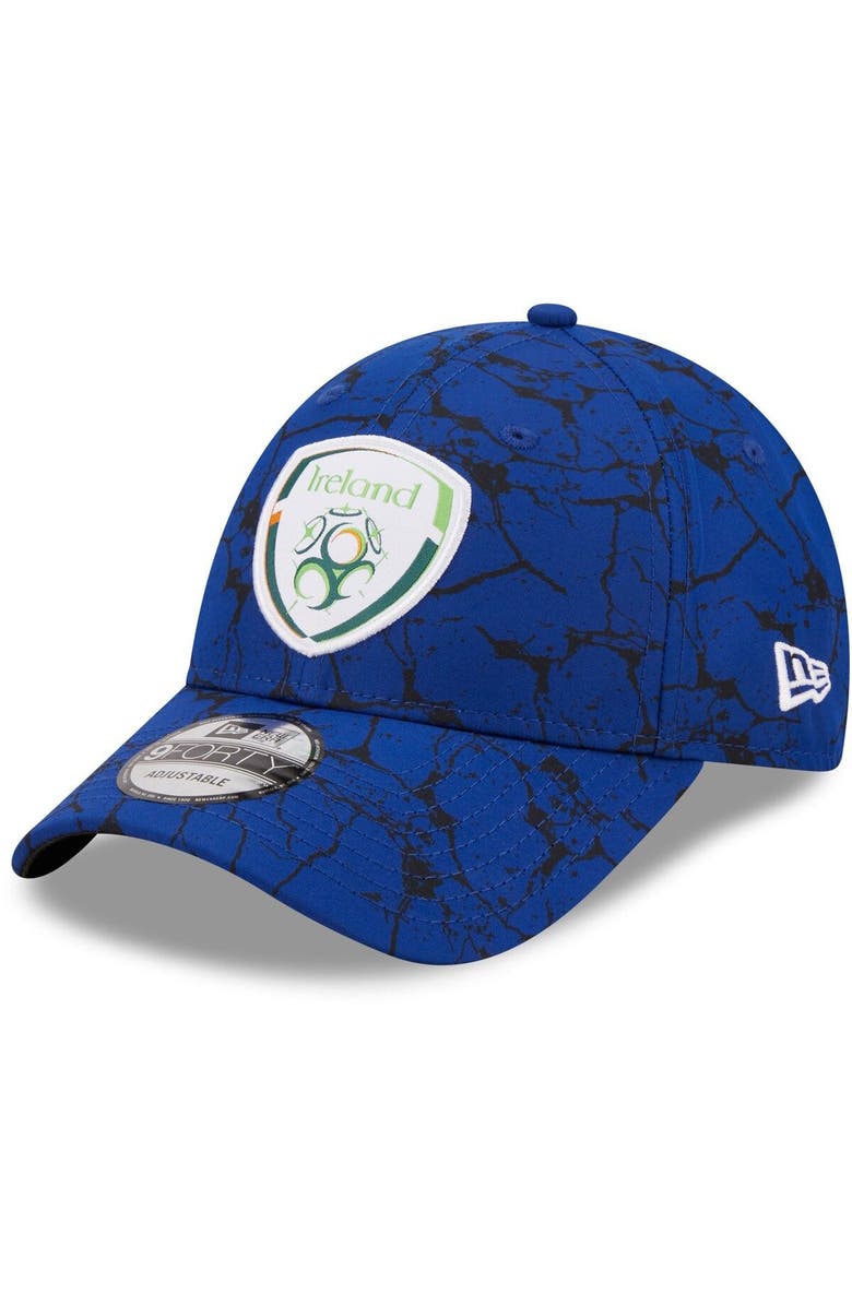 New Era Men's New Era Blue Ireland National Team Marble 9FORTY Adjustable Hat, Main, color, Blue