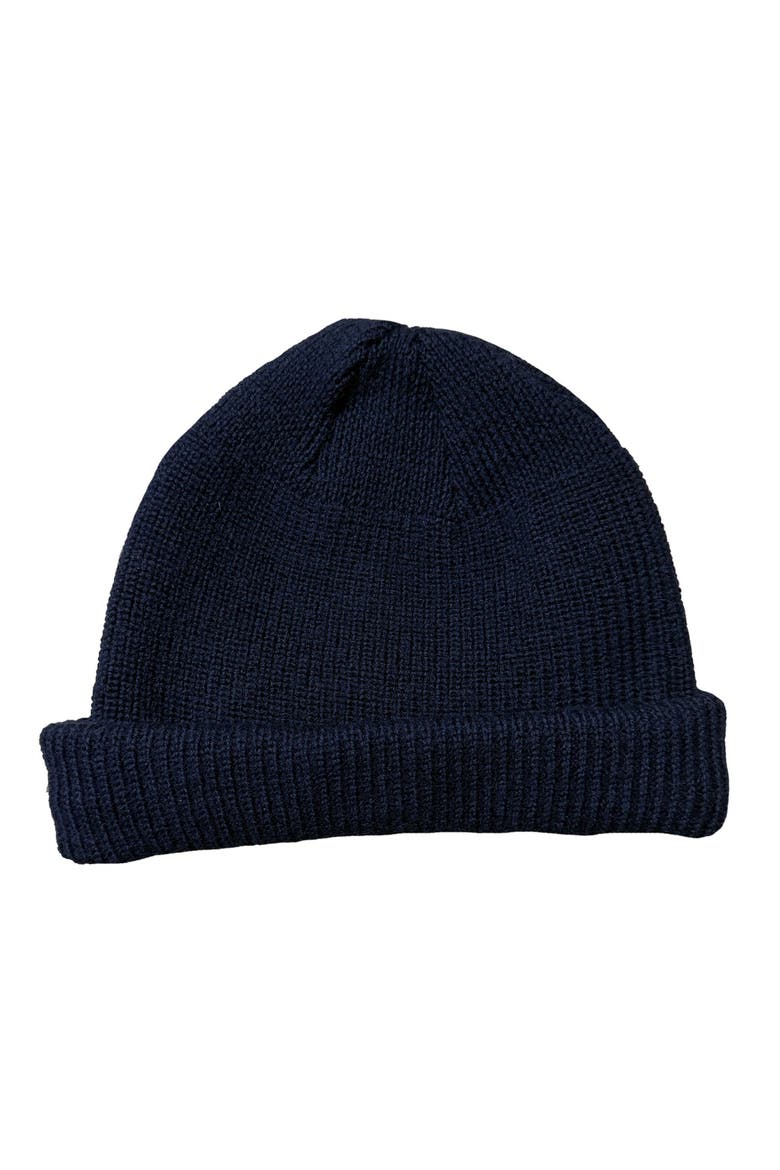 Kevincap "Japan Made" Wool Beanie, Main, color, Navy Blue