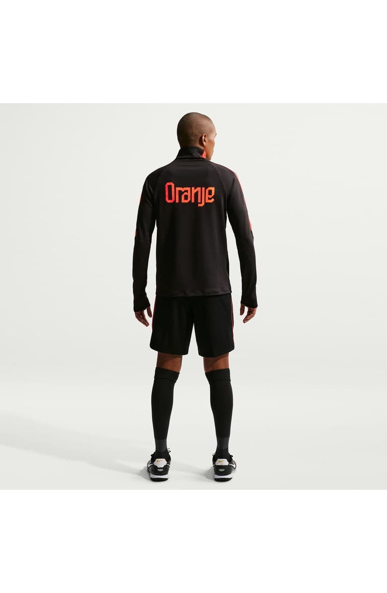 Nike Men's Nike Black Netherlands National Team 2026 Strike Dri-FIT Quarter-Zip Drill Top, Alternate, color, Black