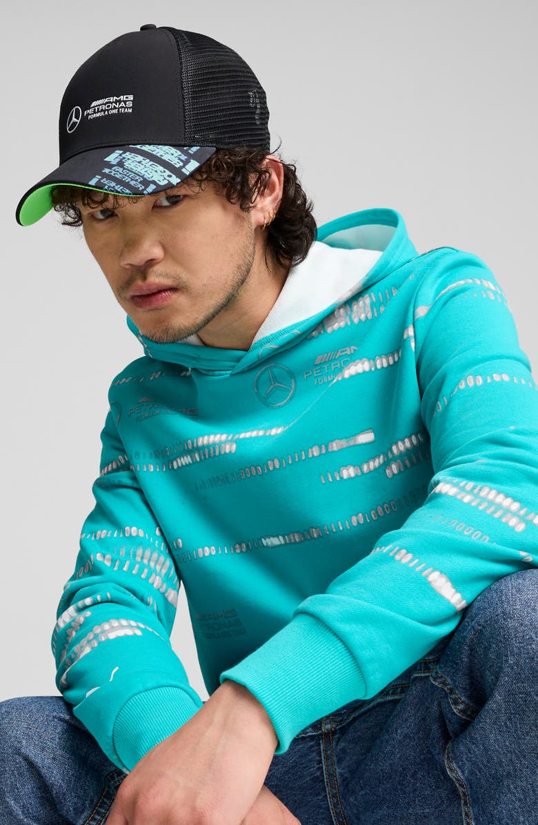 PUMA x Ferrari F1 Neon Energy Baseball Cap, Alternate, color, 