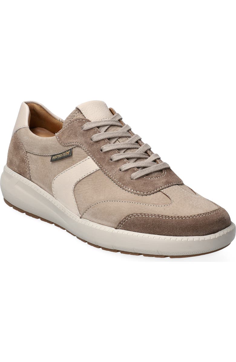 Mephisto Jenaro Sneaker, Main, color, Warm Grey