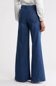 FRAME Le Slim Palazzo High Waist Wide Leg Jeans