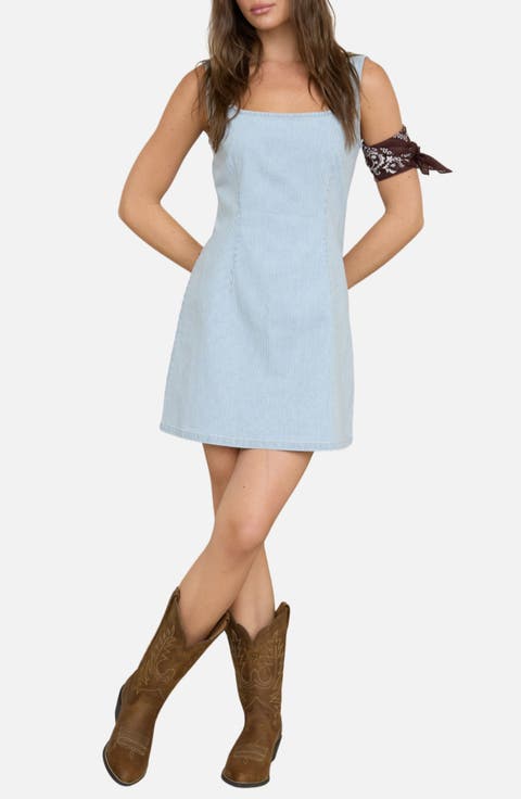 Denim Minidress