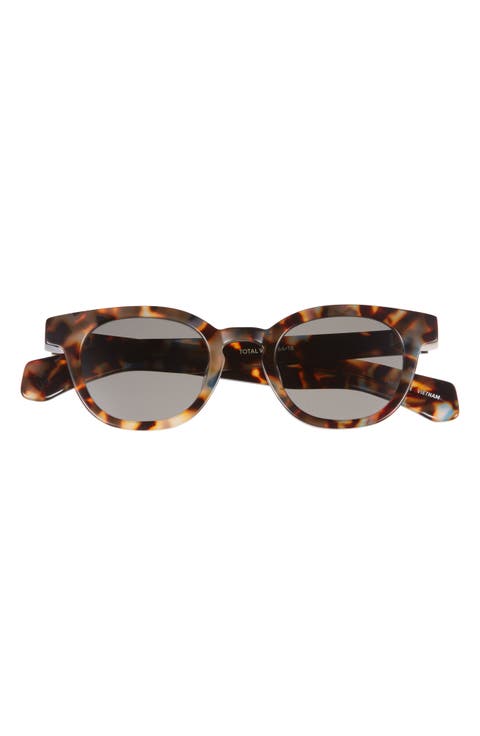 Total Wit 45mm Round Polarized Sunglasses