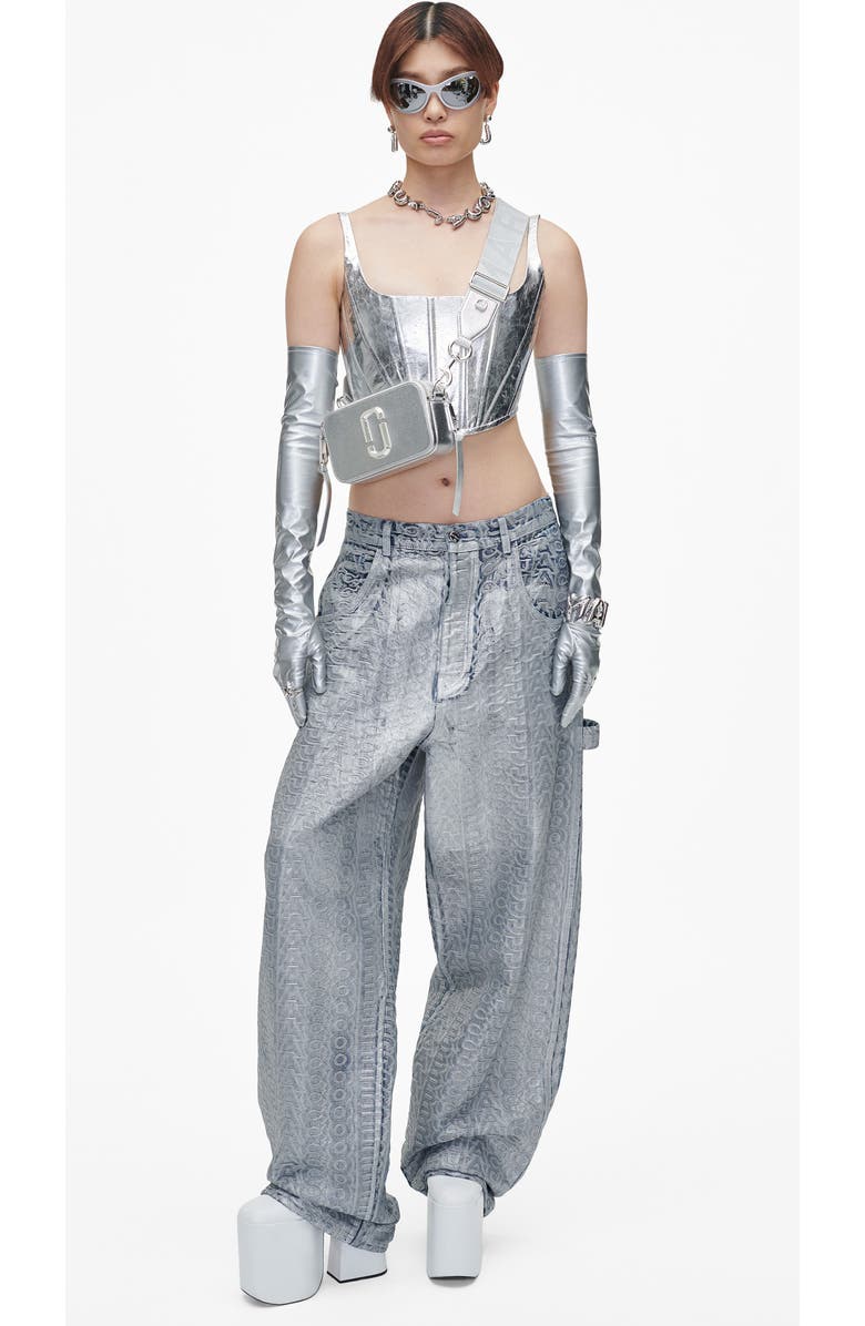 Marc Jacobs The Metallic Snapshot DTM Bag, Alternate, color,