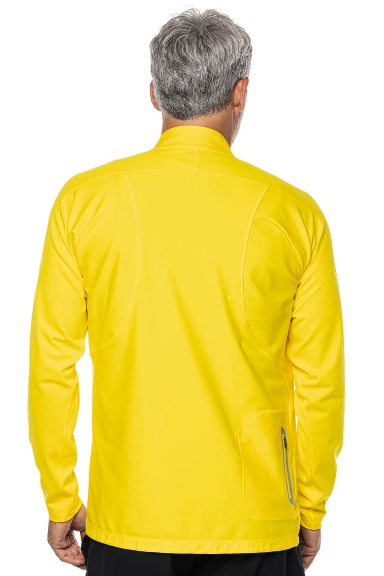 Men's Menorca Long Sleeve Swim Jacket, UPF 50+ Sun Protection, Alternate, color, Bold Yellow