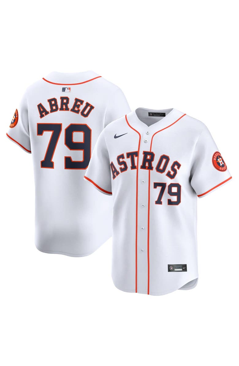 Nike Men's Nike Jose Abreu White Houston Astros Home Limited Player Jersey, Main, color, White