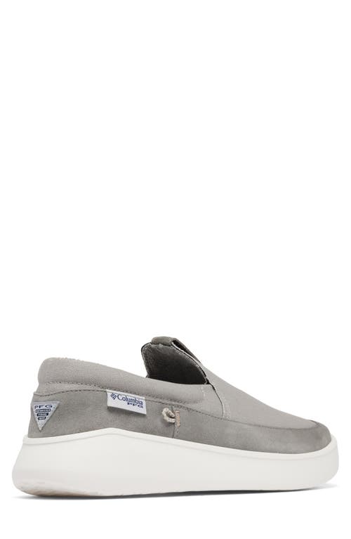 Columbia Pfg Boatside™ Slip-on Sneaker In Titanium/ancient Fossil