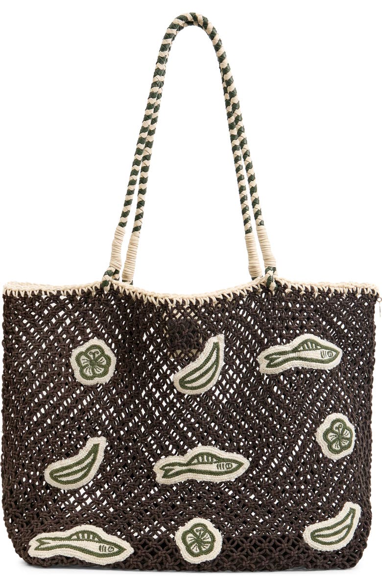 Clare V. L 'Étè Tote, Main, color, Chocolate