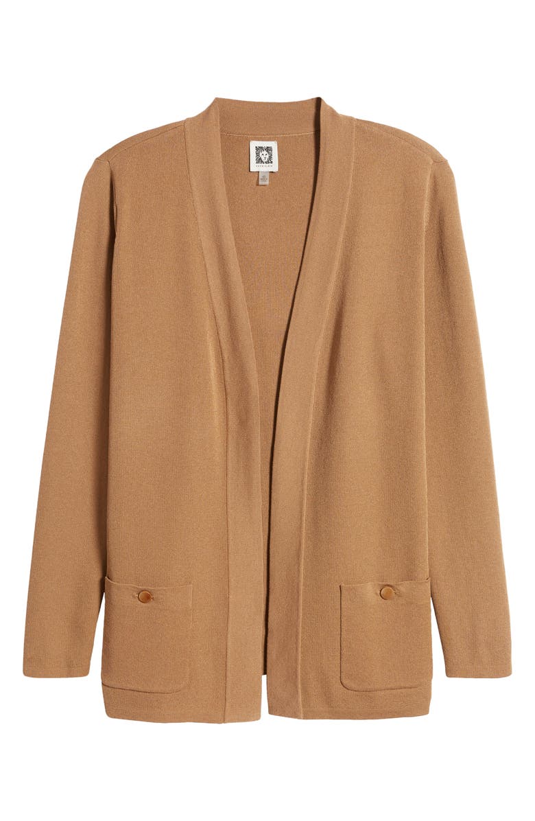 Anne Klein Malibu Open Front Cardigan, Alternate, color, 