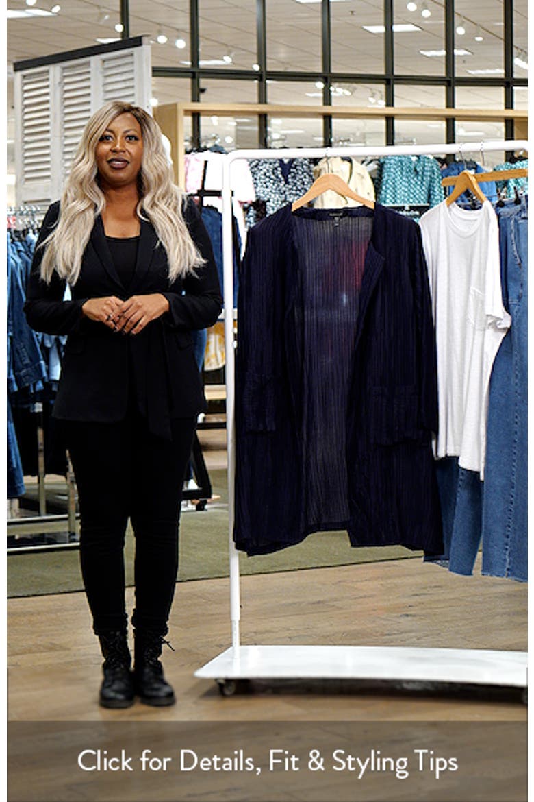 Micropleat Collarless Jacket video